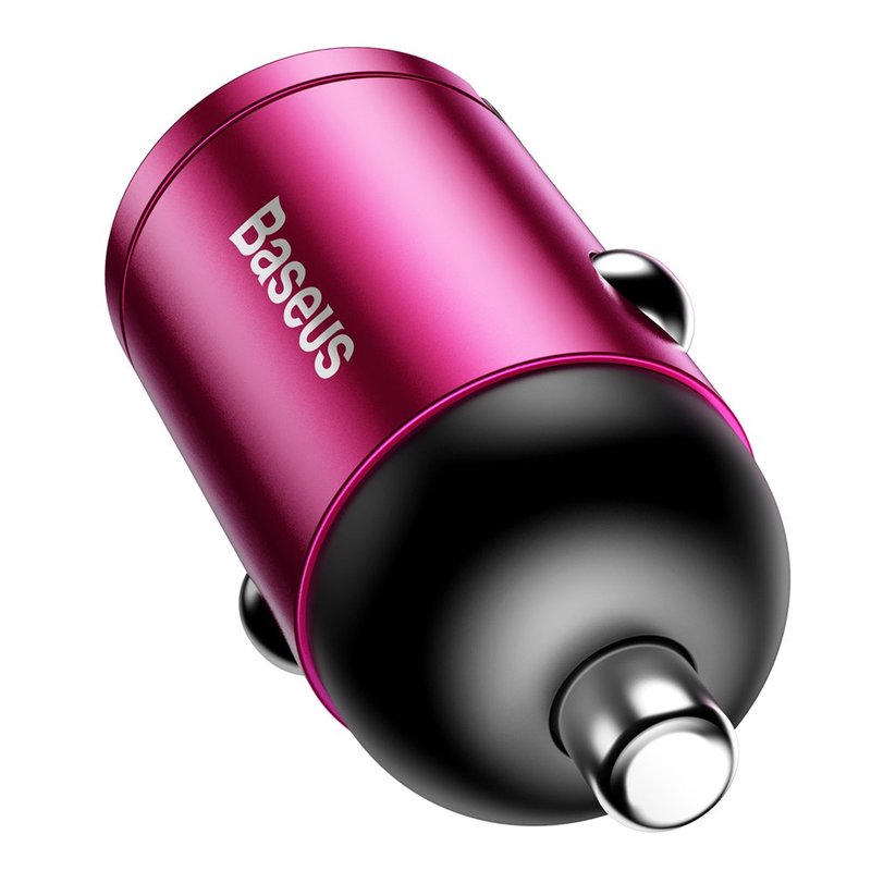 Incarcator Auto Baseus Tiny Star Mini Quick Charge USB Port 30W - VCHX-A04 - Pink