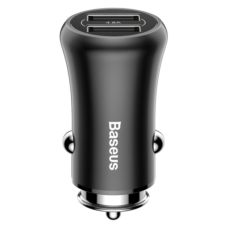 Incarcator Auto Baseus Gentleman Universal Gentry Series 2xUSB 4.8A - CCALL-GB01 - Black