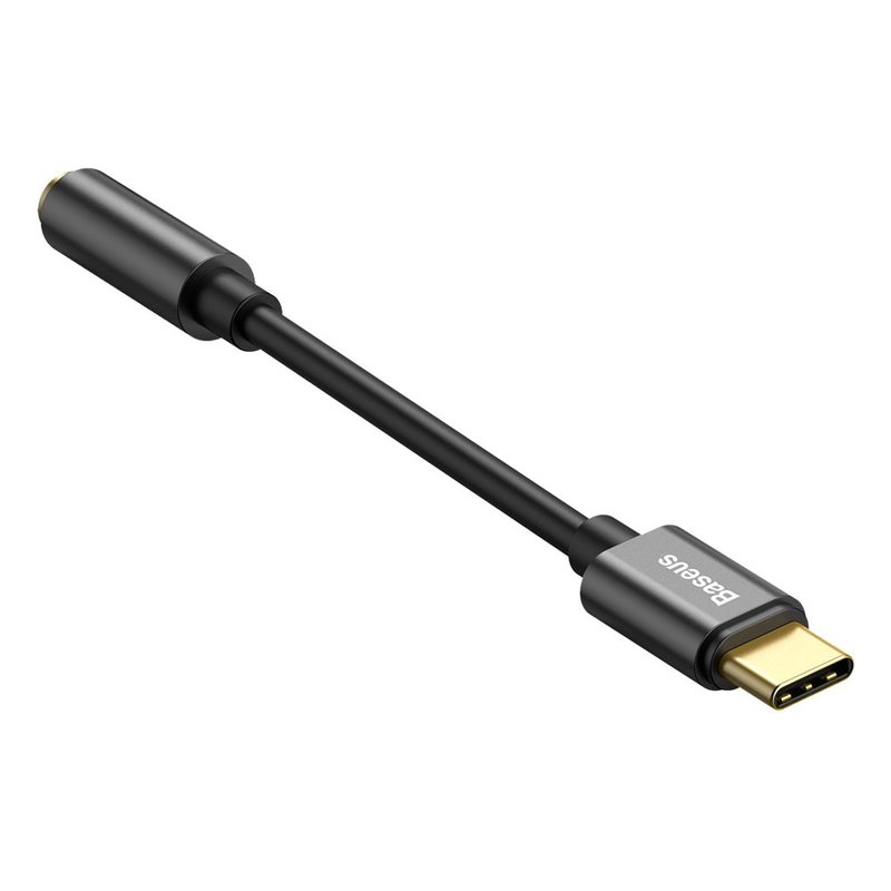 Adaptor audio Baseus L54, cip DAC, convertor Type-C la ...