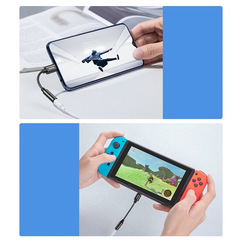 Adaptor DAC audio Jack, convertor tip C Baseus, CATL54-01