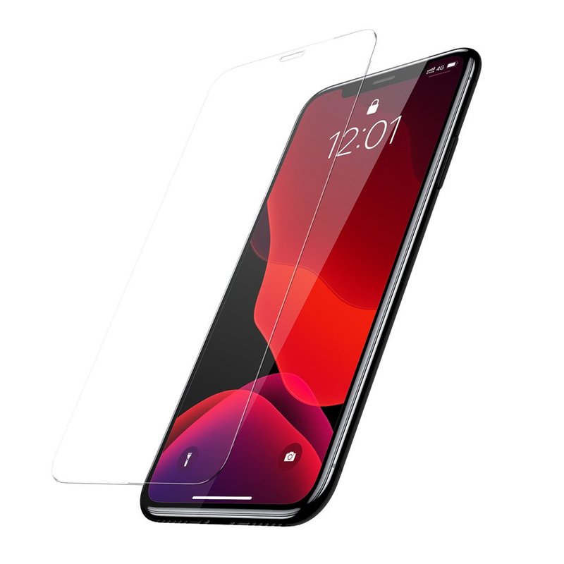 Folie Sticla iPhone 11 Pro Max Baseus Full-Glass Tempered Glass Film Anti-Bluelight - Clear