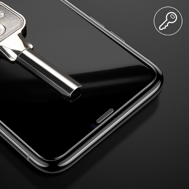 Folie Sticla iPhone 11 Pro Max Baseus Full-Glass Tempered Glass Film Anti-Bluelight - Clear