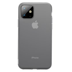 Husa iPhone 11 Baseus Jelly Liquid Silica Gel - WIAPIPH61S-GD01 - Fumuriu