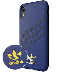 Bumper iPhone XR Adidas 3 Stripes - Blue