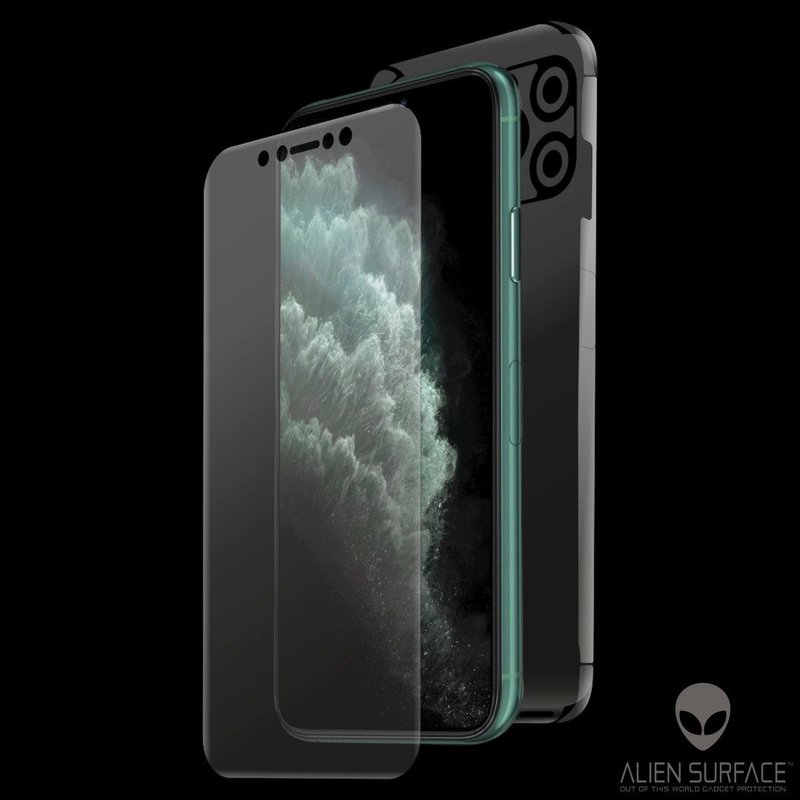 Folie 360° iPhone 11 Pro Max Alien Surface ecran, spate, laterale, camera - Clear