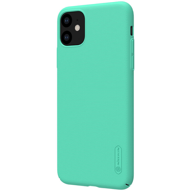 Husa iPhone 11 Nillkin Super Frosted Shield, verde deschis