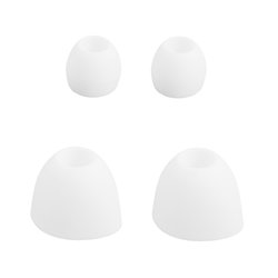 [Pachet 4x] Dopuri Silicon Originale Handsfree Samsung 3.5mm Bulk - EO-EG900BW - Alb