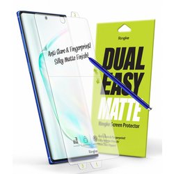 Folie Samsung Galaxy Note 10 Ringke Dual Easy Full Coverage Matte 2 Pack - Mata