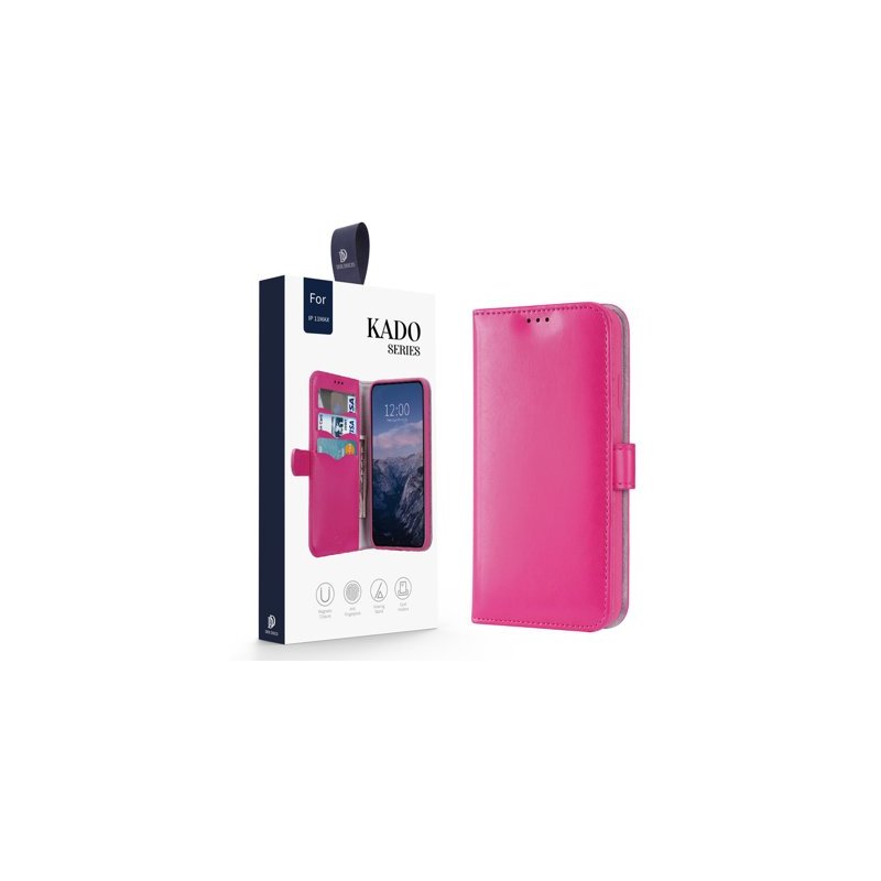 Husa iPhone 11 Pro Max  Dux Ducis Kado Series Book - Roz
