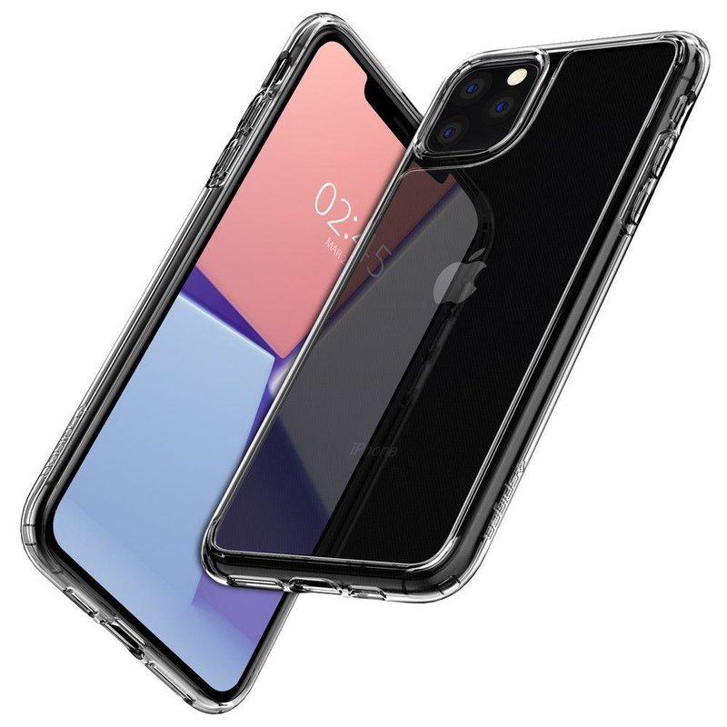 Husa iPhone 11 Pro Max Spigen Quartz Hybrid - Clear