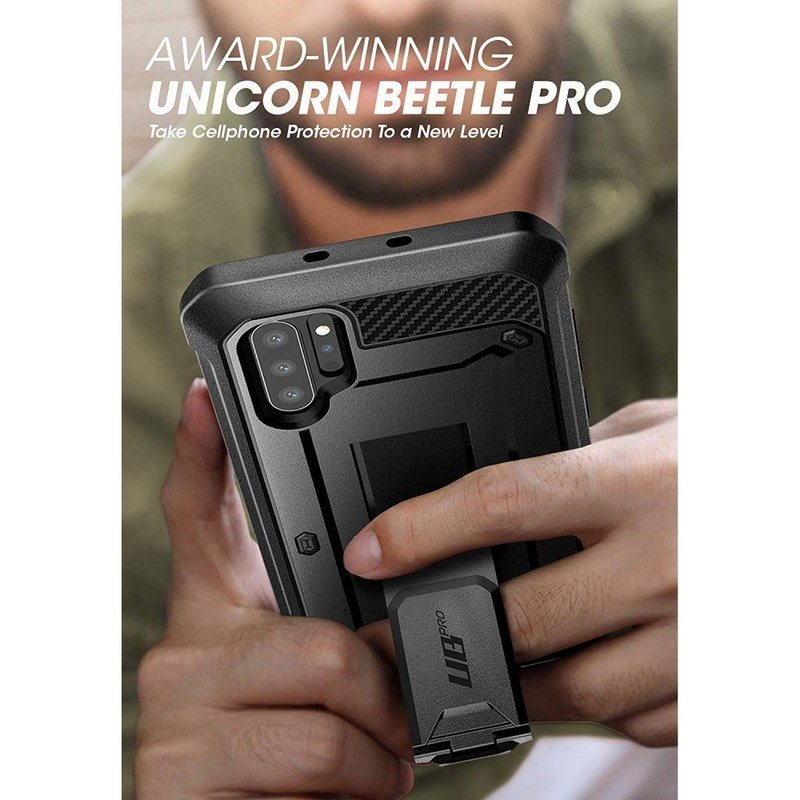 Husa Samsung Galaxy Note 10 Plus Supcase Unicorn Beetle Pro, negru