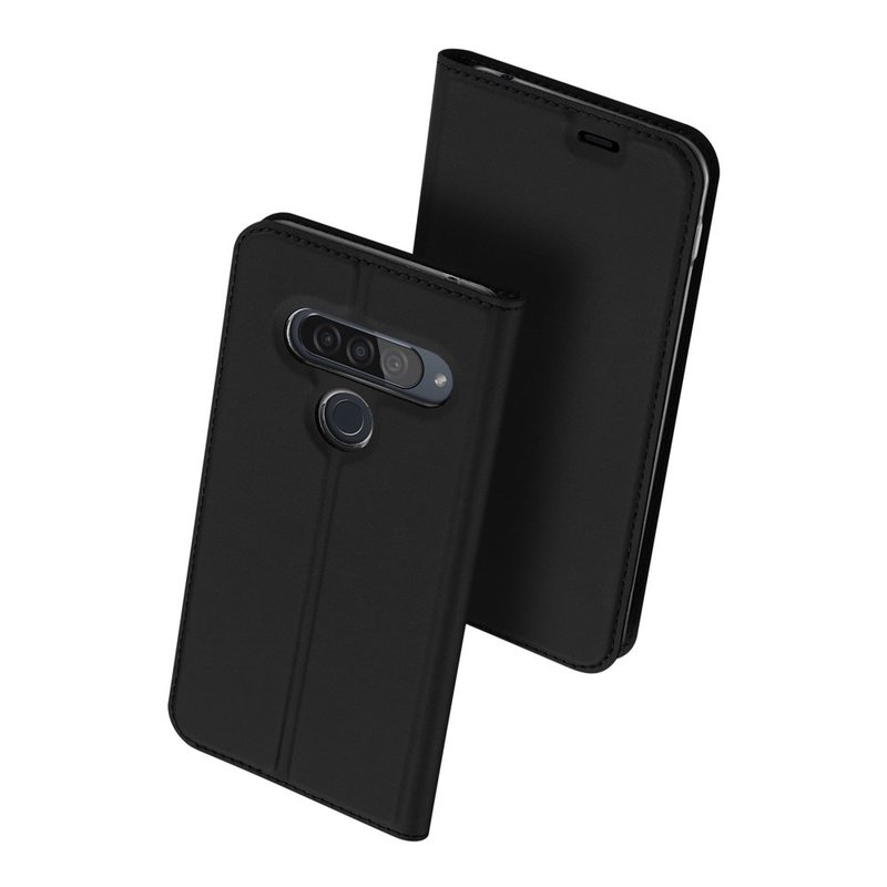 Husa LG G8s Thinq Dux Ducis Flip Stand Book - Negru