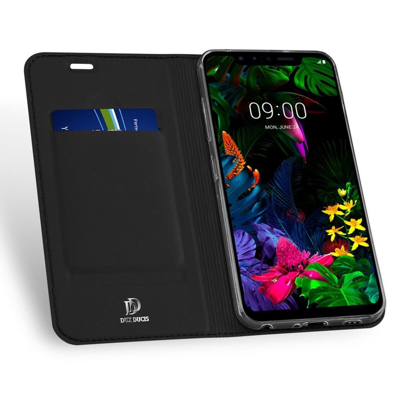 Husa LG G8s Thinq Dux Ducis Flip Stand Book - Negru