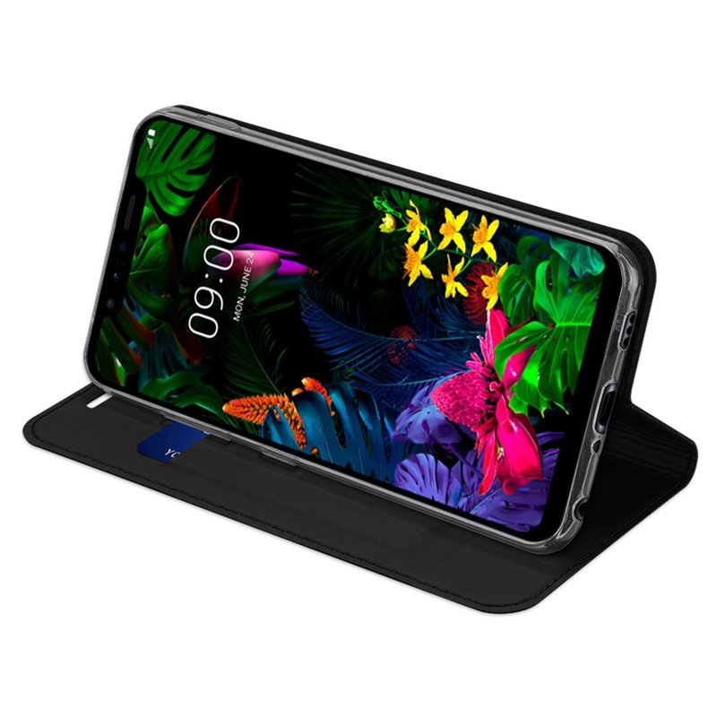 Husa LG G8s Thinq Dux Ducis Flip Stand Book - Negru