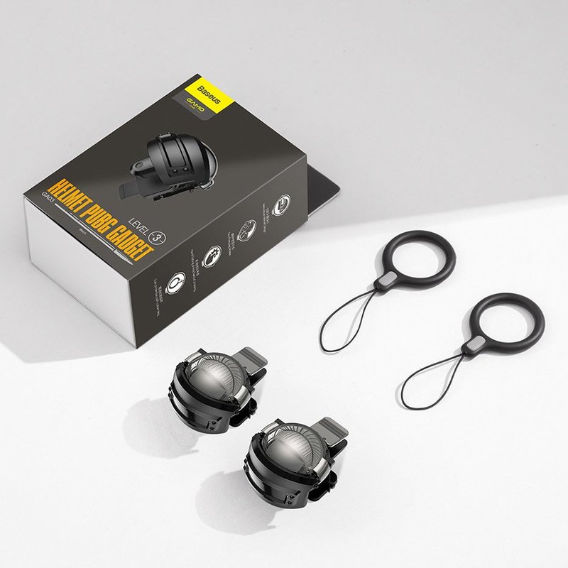 Butoane Gaming Telefon/Tableta Baseus Gamo GA03 Helmet Pubg Gadget - GMGA03-A01 - Black