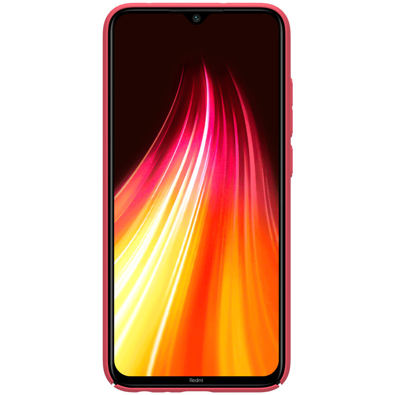 Husa Xiaomi Redmi Note 8 Nillkin Super Frosted Shield, rosu