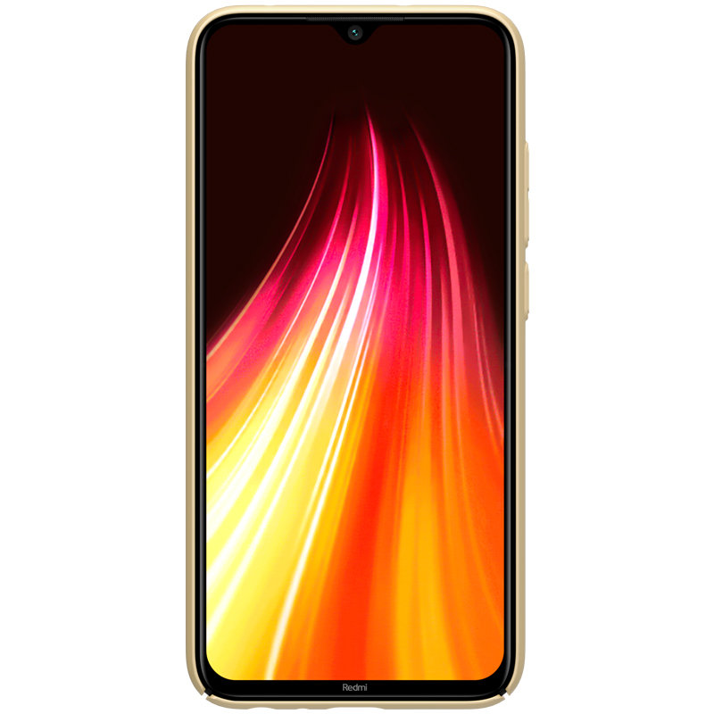 Husa Xiaomi Redmi Note 8 Nillkin Super Frosted Shield, auriu