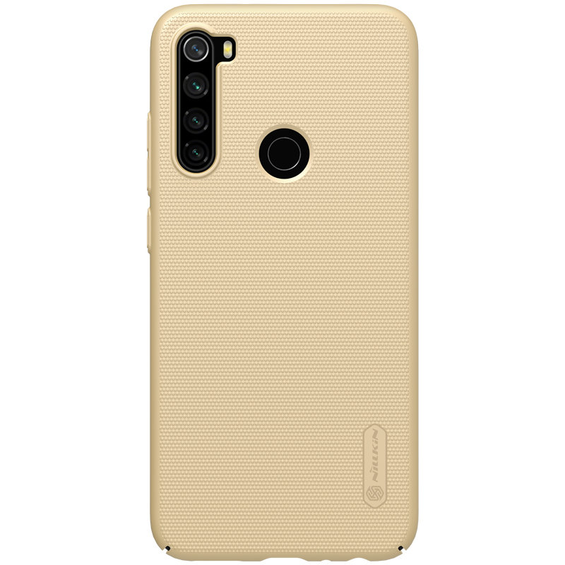Husa Xiaomi Redmi Note 8 Nillkin Super Frosted Shield, auriu