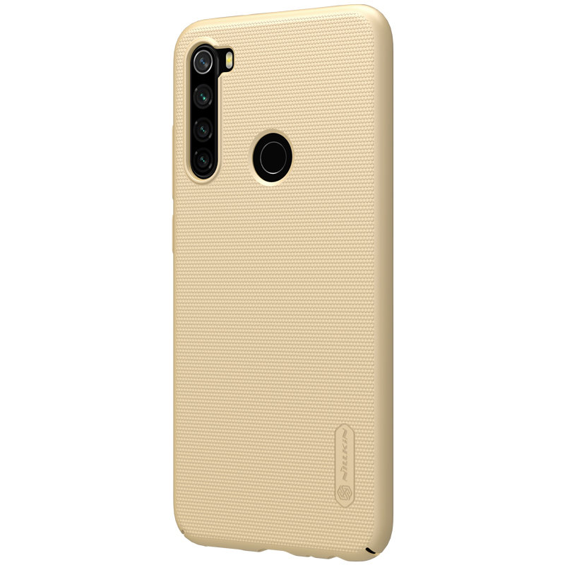 Husa Xiaomi Redmi Note 8 Nillkin Super Frosted Shield, auriu