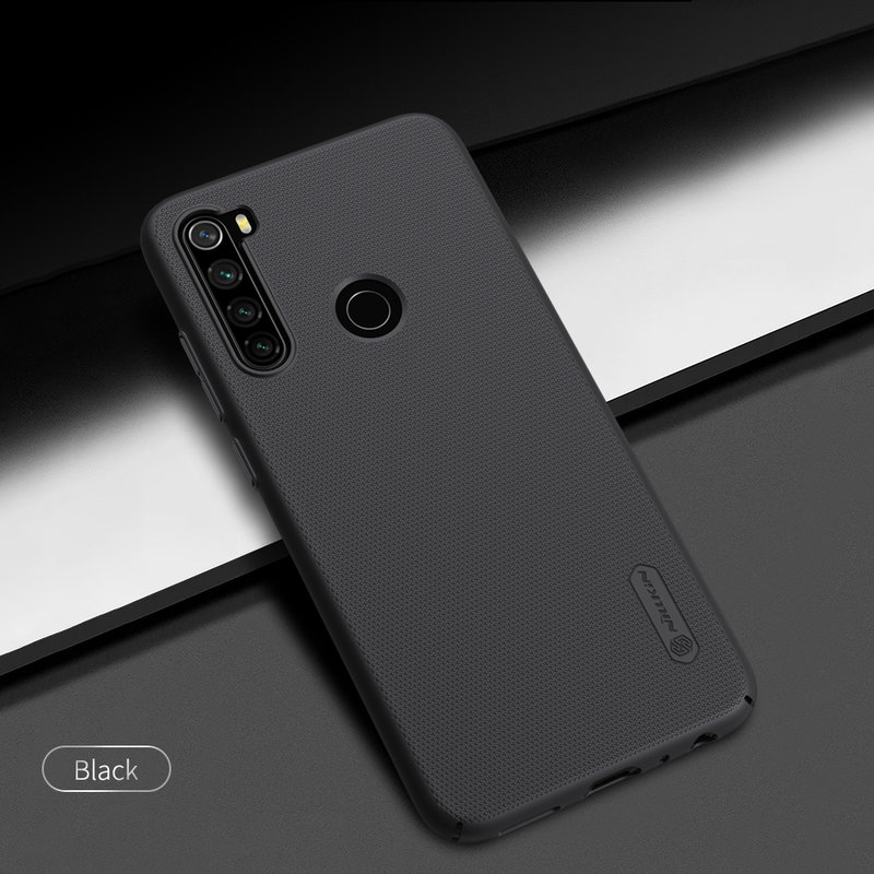 Husa Xiaomi Redmi Note 8 Nillkin Super Frosted Shield, negru