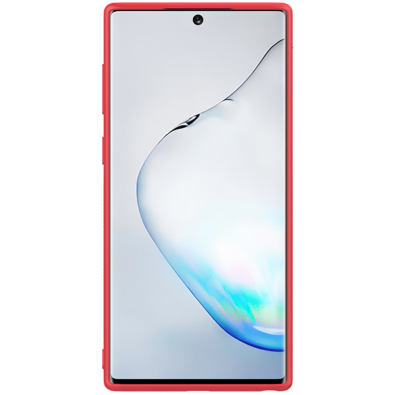 Husa Samsung Galaxy Note 10 Nillkin Textured Case - Red