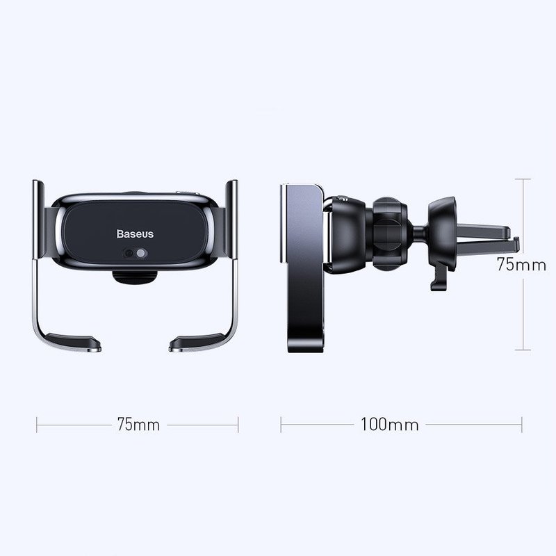 Suport Auto Baseus Mini Electric Holder cu Blocare Automata - SUHW01-01 - Negru