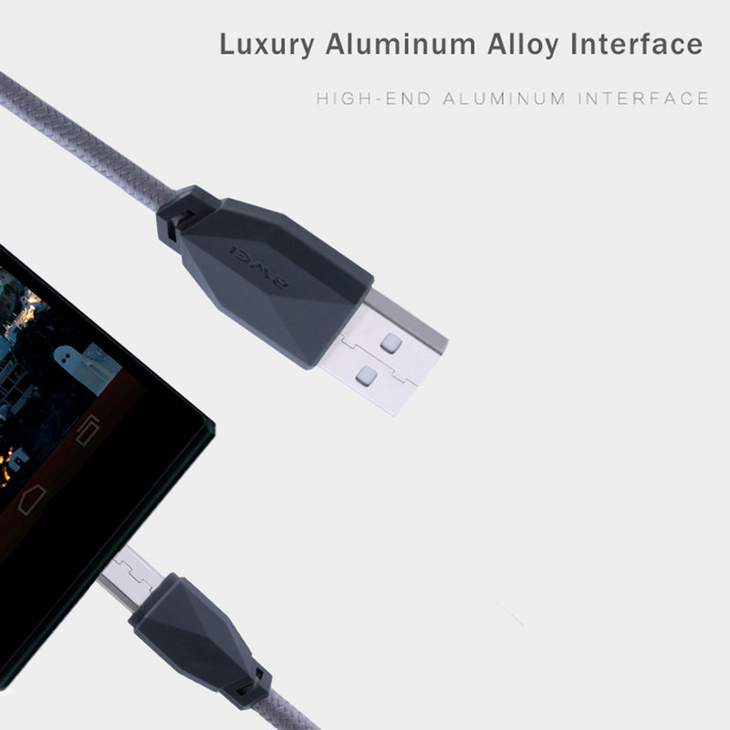 Cablu de date Awei CL-982 Micro-USB Fast Data / Charge – Roz