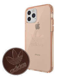 Husa iPhone 11 Pro Max Adidas Protective Clear - EV7915 - Rose Gold
