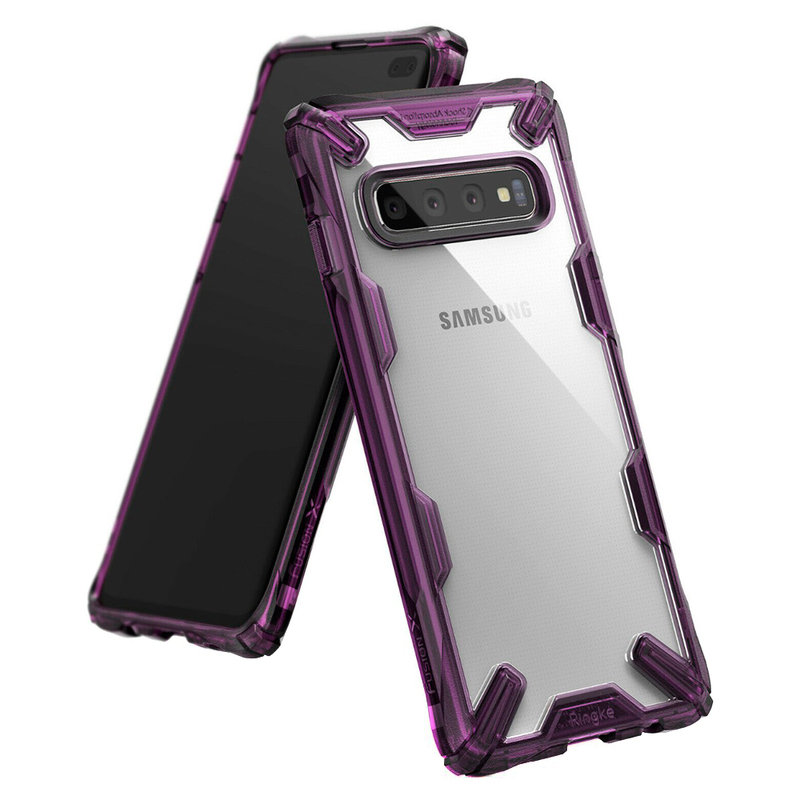 Husa Samsung Galaxy S10 Ringke Fusion X - Royal Purple