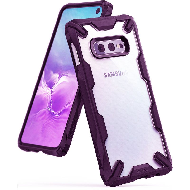 Husa Samsung Galaxy S10e Ringke Fusion X - Royal Purple