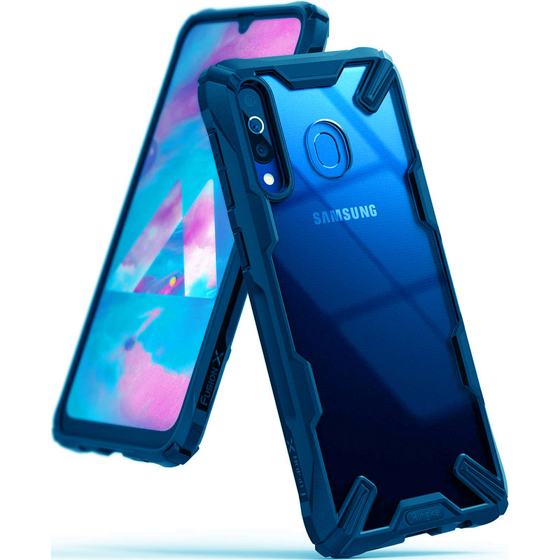 Husa Samsung Galaxy M30 Ringke Fusion X - Space Blue
