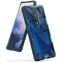 Husa OnePlus 7 Pro Ringke Fusion X - Space Blue