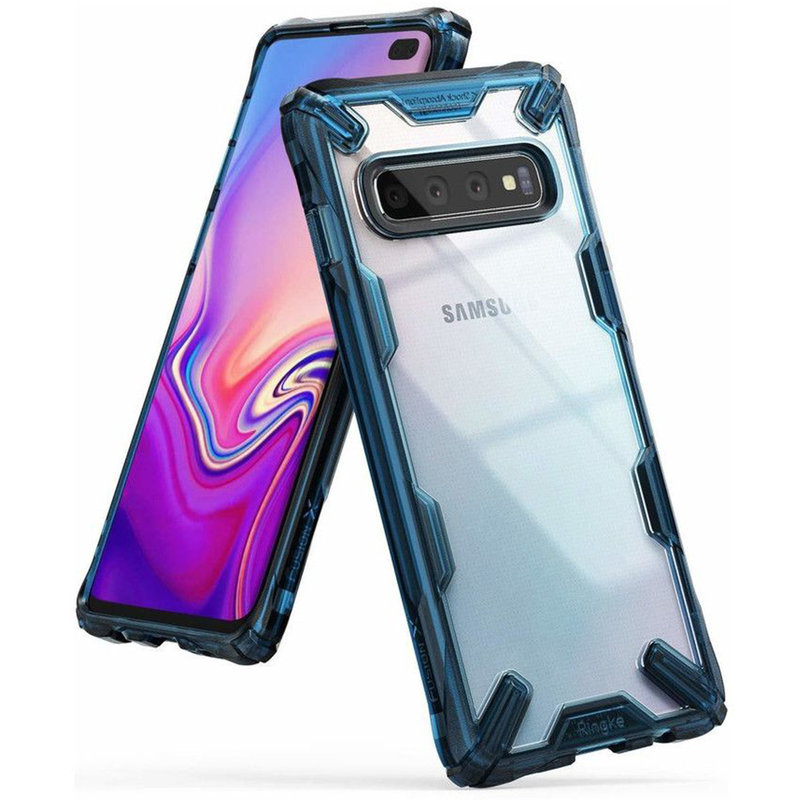 Husa Samsung Galaxy S10 Ringke Fusion X - Space Blue