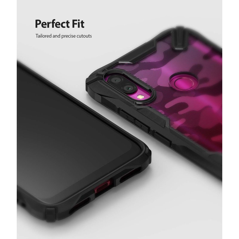 Husa Xiaomi Redmi Note 7 Ringke Fusion X - Camo Black