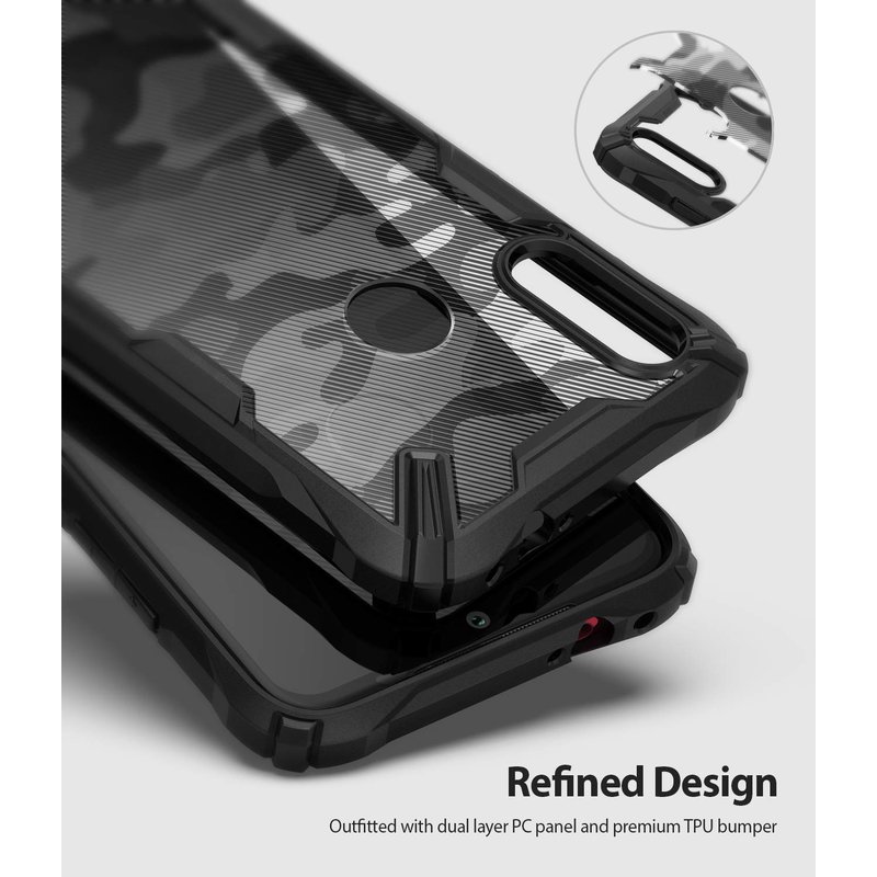 Husa Xiaomi Redmi Note 7 Ringke Fusion X - Camo Black