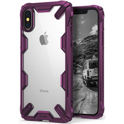 Husa iPhone XS Ringke Fusion X - Lilac Purple