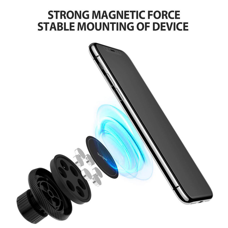 Suport Auto Ringke Dashboard Magnetic Pad Pentru Telefon - Negru