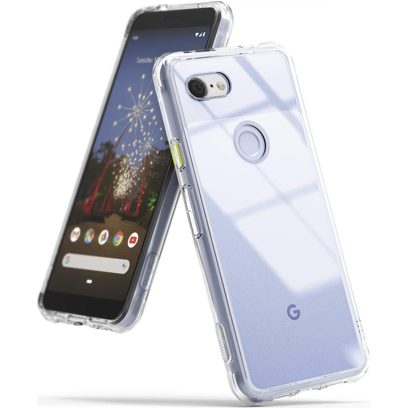 Husa Google Pixel 3 Ringke Fusion, transparenta