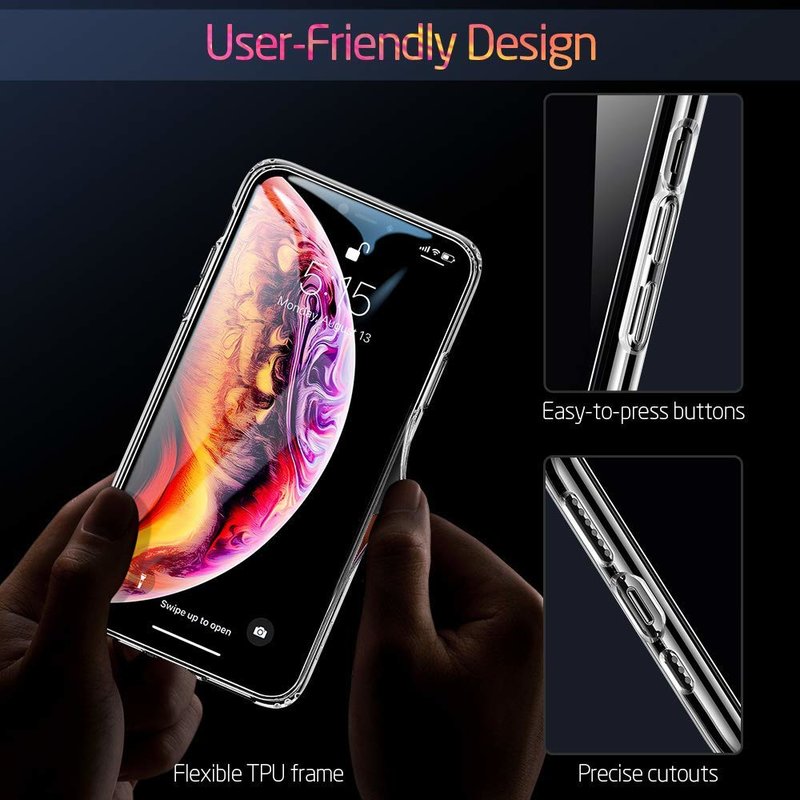 Husa iPhone 11 Pro ESR Ice Shield Glass - Black