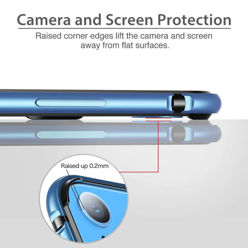 Bumper iPhone 11 ESR Edge Guard - Argintiu