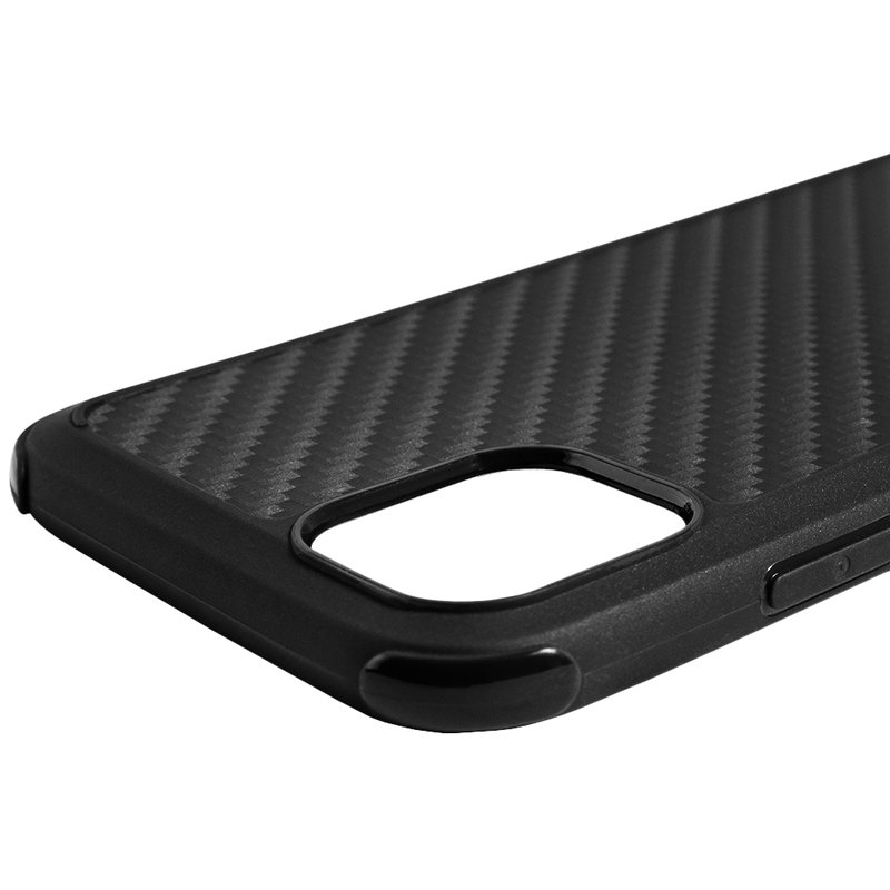 Husa iPhone 11 Roar Carbon Armor - Negru