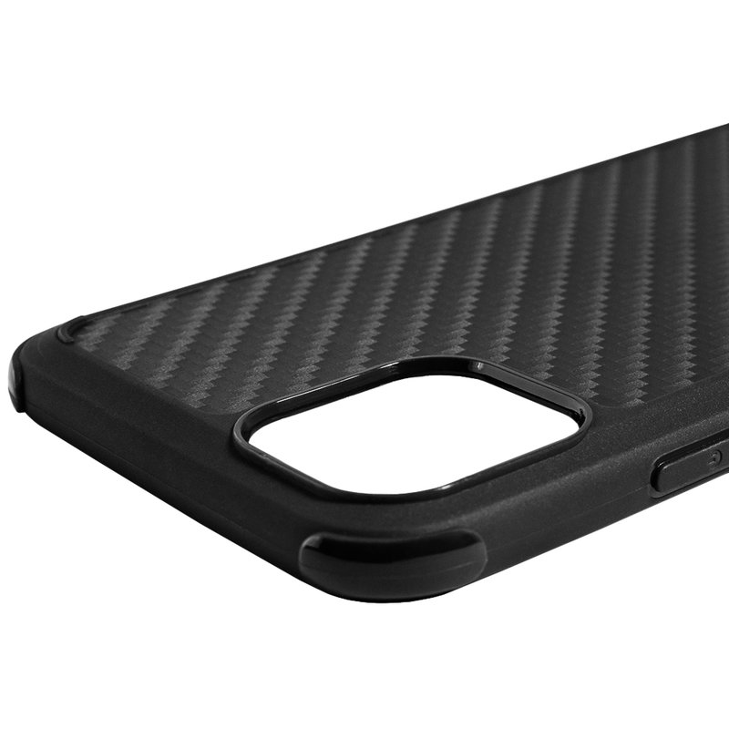 Husa iPhone 11 Pro Max Roar Carbon Armor - Negru