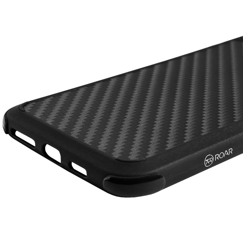 Husa iPhone 11 Pro Max Roar Carbon Armor - Negru