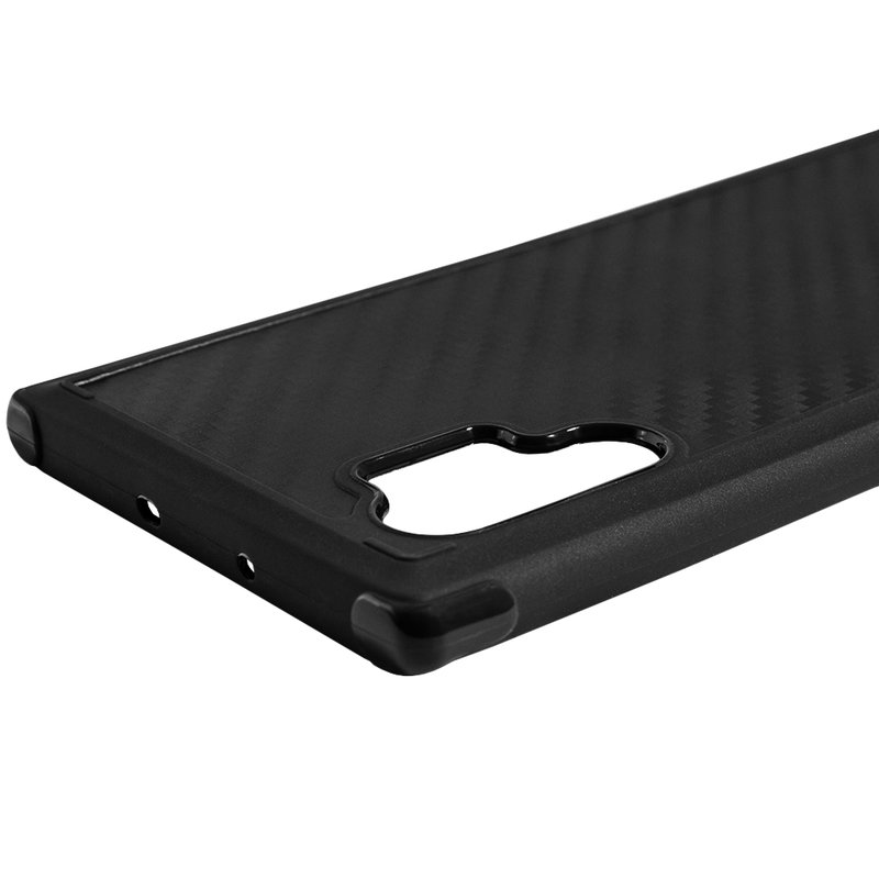 Husa Samsung Galaxy Note 10 Plus Roar Carbon Armor - Negru