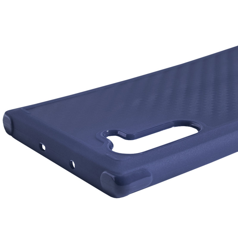Husa Samsung Galaxy Note 10 Roar Carbon Armor - Albastru