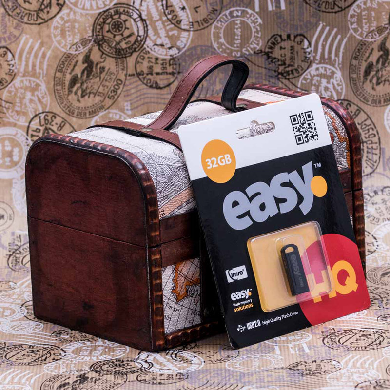 Stick Memorie USB Imro Easy Flash Memory HQ 32GB - Negru