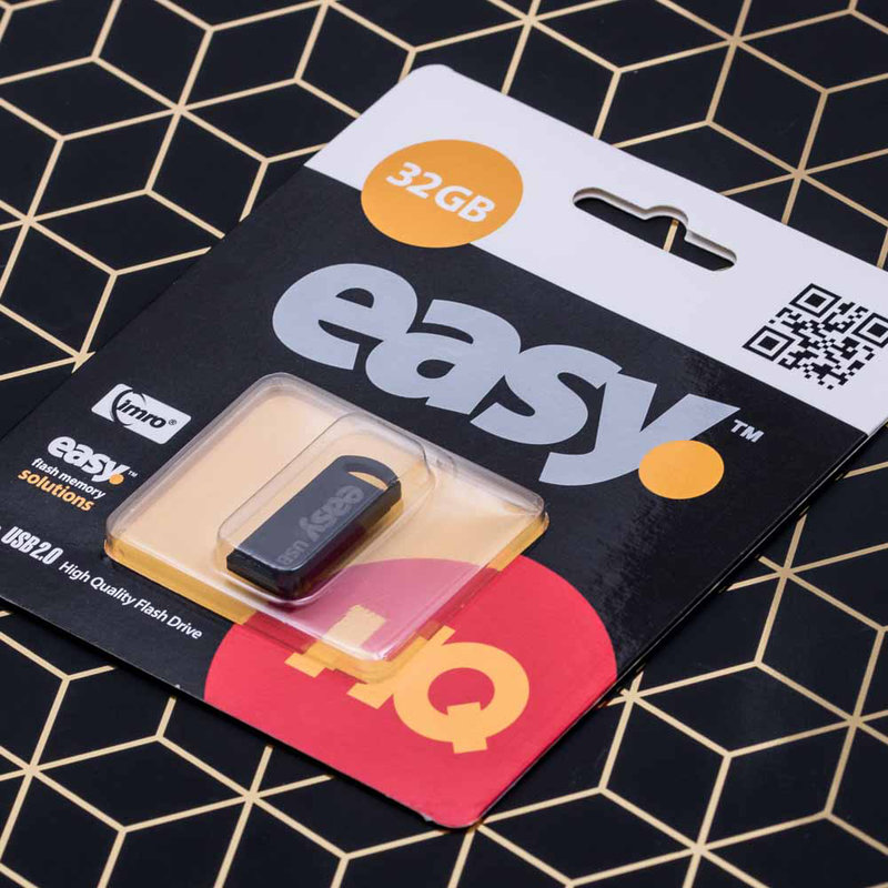 Stick Memorie USB Imro Easy Flash Memory HQ 32GB - Negru