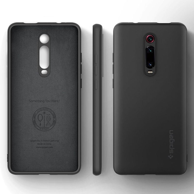 Husa Xiaomi Mi 9T Pro Spigen Silicone Fit - Charcoal