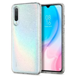 Husa Xiaomi Mi A3 / Mi CC9e Spigen Liquid Crystal Glitter - Crystal Quartz