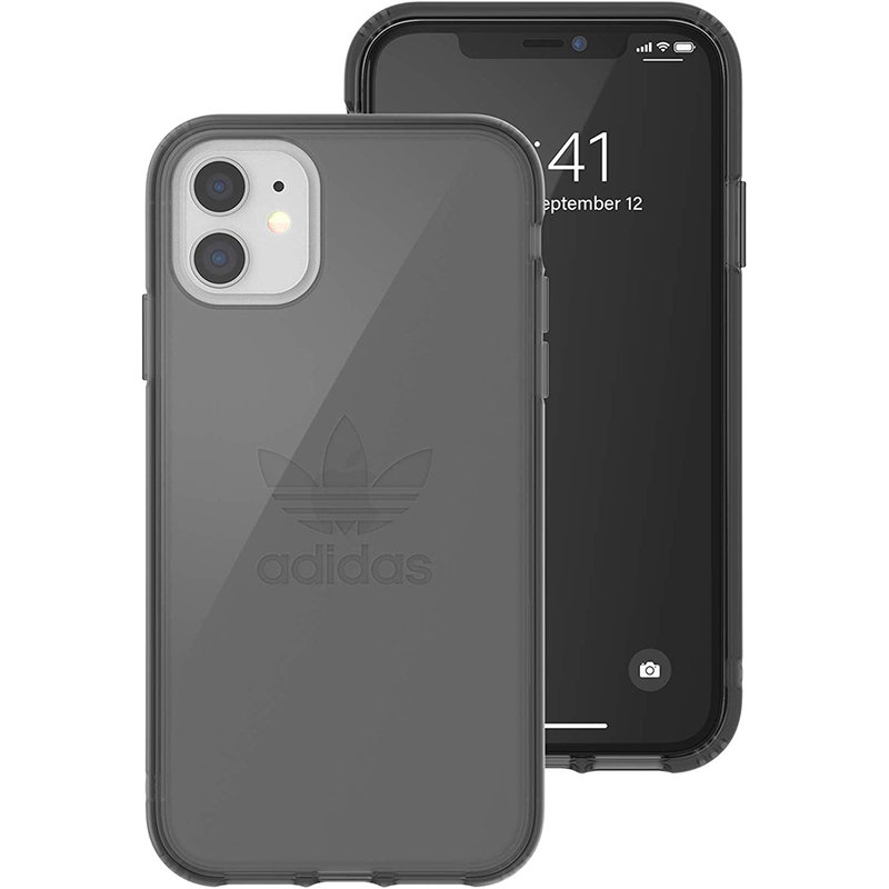 Husa iPhone 11 Adidas Protective Clear - EV7947 - Gunmetal